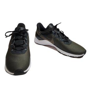 Nike Legend Essential 2 Khaki and Gray Workout Sneakers Men's Size 12